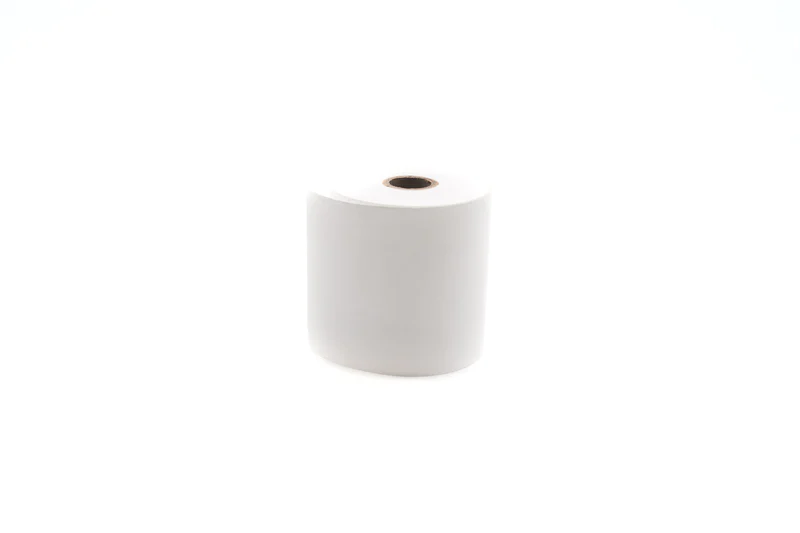 4 inch white woven media roll